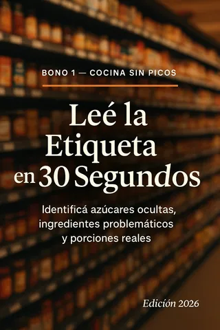 Leé la Etiqueta en 30 Segundos