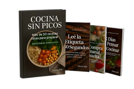 Cocina Sin Picos — Recetario + 3 bonos