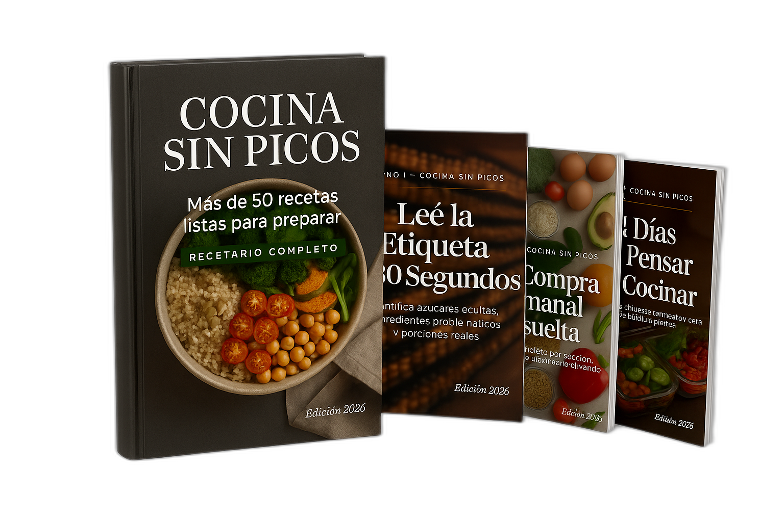 Cocina Sin Picos — Recetario completo + 3 bonos